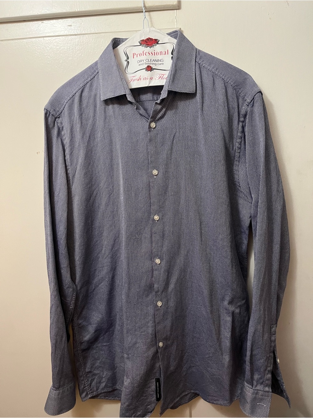 BOSS Hugo Boss long-sleeve Button-Down Men’s Shirt - Size 41 - EUC